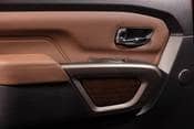 Nissan Titan Platinum Reserve Crew Cab Pickup Interior Detail