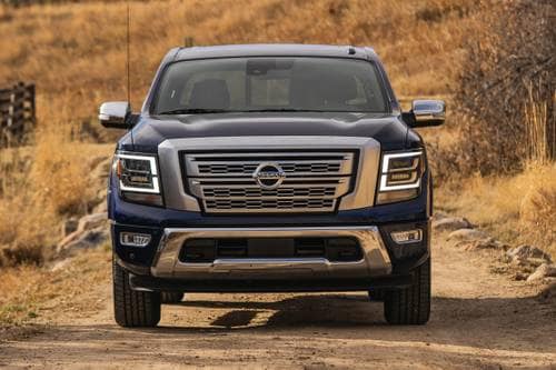 Nissan Titan Platinum Reserve Crew Cab Pickup Exterior