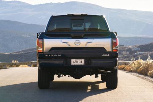 Nissan Titan Platinum Reserve Crew Cab Pickup Exterior