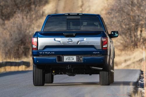 Nissan Titan Platinum Reserve Crew Cab Pickup Exterior