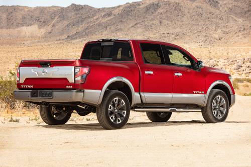 Nissan Titan Platinum Reserve Crew Cab Pickup Exterior