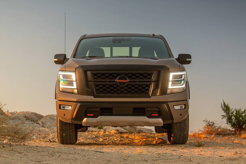 Nissan Titan PRO-4X Crew Cab Pickup Exterior Nissan Titan PRO-4X Crew Cab Pickup Exterior
