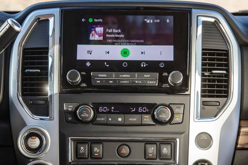 2021 Nissan Titan SL Crew Cab Pickup Center Console