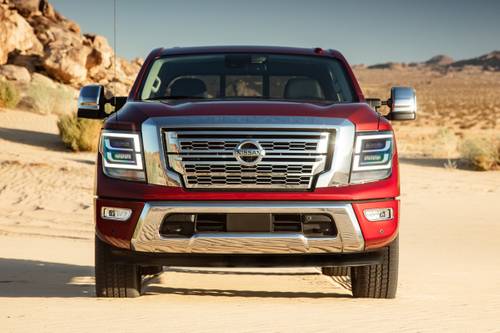 2021 Nissan Titan SL Crew Cab Pickup Exterior