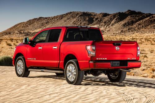 2021 Nissan Titan SL Crew Cab Pickup Exterior