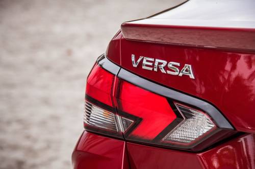 Nissan Versa SR Sedan Rear Badge