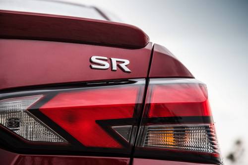 Nissan Versa SR Sedan Rear Badge