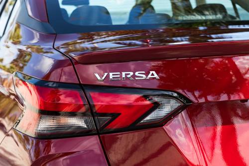 Nissan Versa SR Sedan Rear Badge