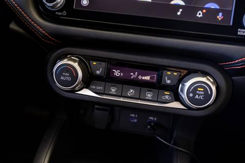 Nissan Versa SR Sedan Interior Detail