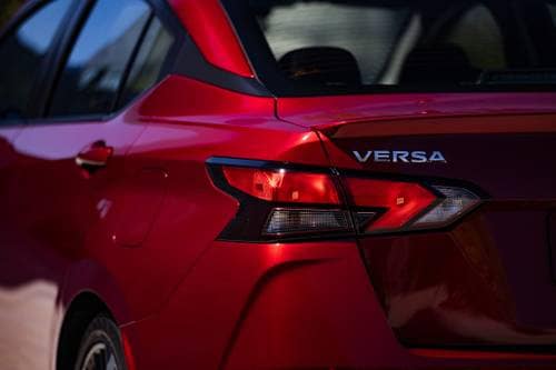 Nissan Versa SR Sedan Exterior Detail