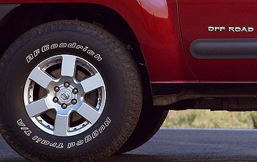 2006 Nissan Xterra Off-Road Wheel Detail
