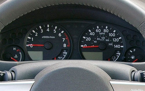 2008 Nissan Xterra Off-Road Instrument Cluster