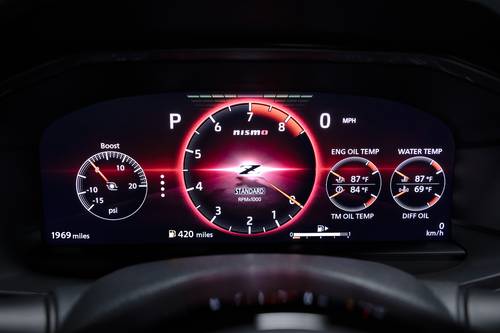 2025 Nissan Z NISMO Coupe Gauge Cluster