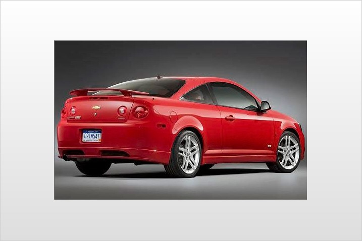 The Chevrolet Cobalt and its Pontiac G5 twin, below, are a textbook case of badge engineering.