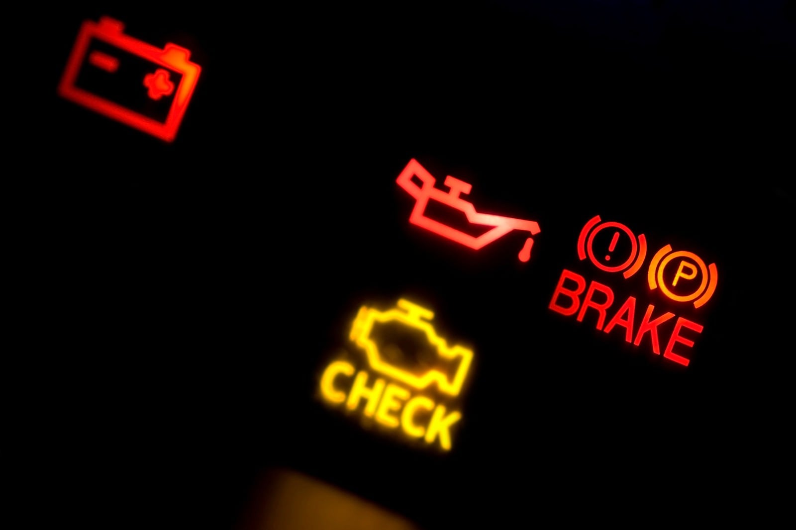 engine sign on dashboard