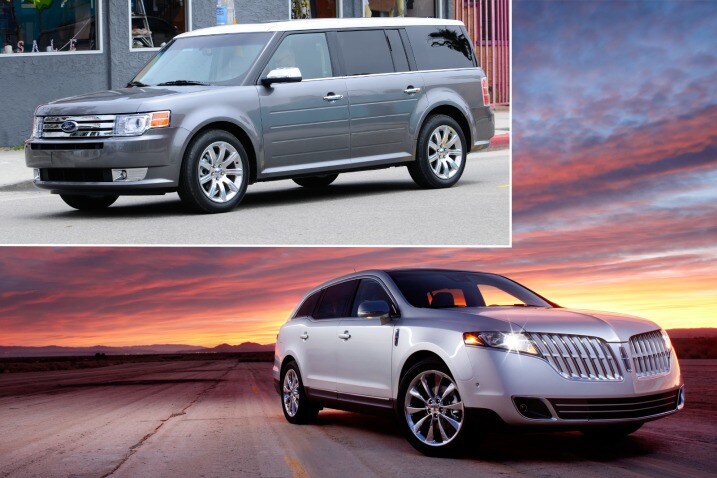 Every now and again, a luxury car may cost even less than its standard cousin. That's the case with the luxury Lincoln MKT and the Ford Flex.