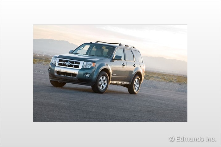 Fuel Sipper Smackdown 3 Edmunds The Most Fuel Efficient Suv In Country 2010 Ford Escape Hybrid