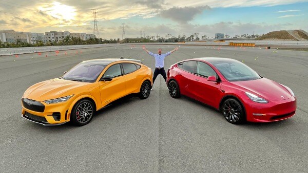 Ford Mustang Mach-E GT vs. Tesla Model Y Performance: The Mustang Has a Power Problem