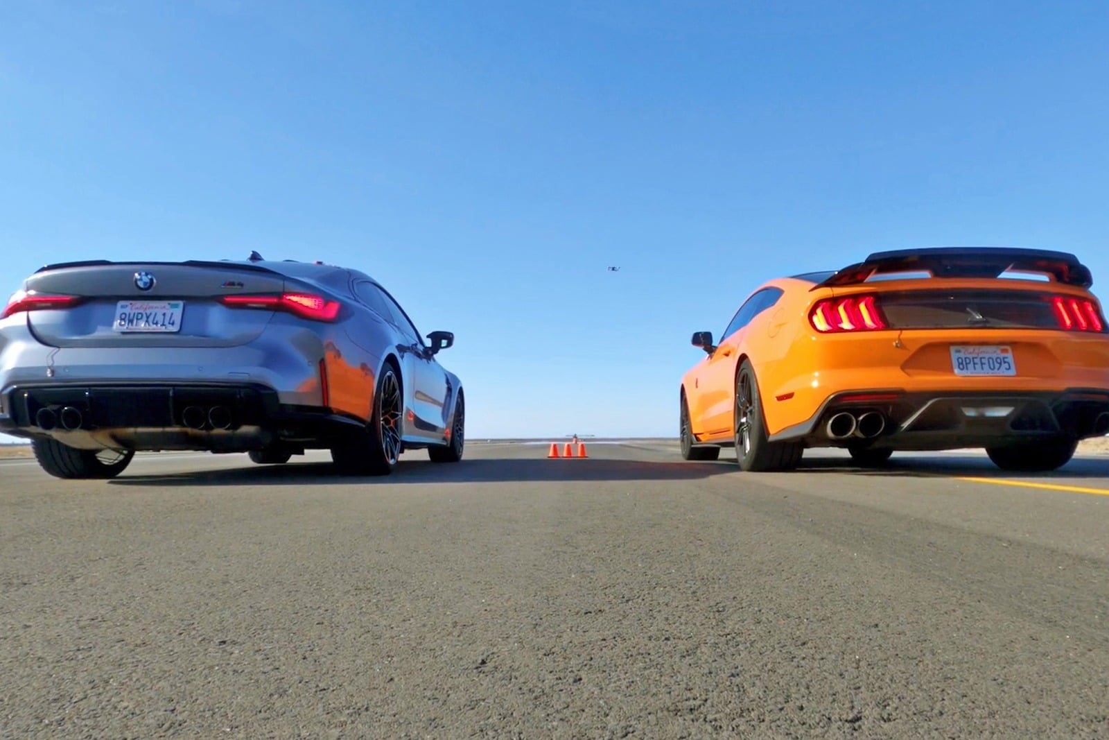 Edmunds U-Drags: Shelby GT500 Overpowers BMW M4