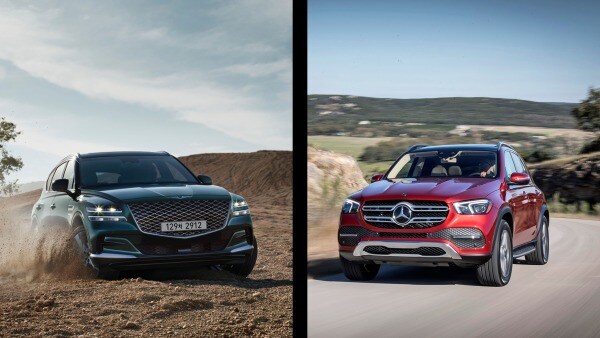 2021 Genesis GV80 vs. 2021 Mercedes-Benz GLE