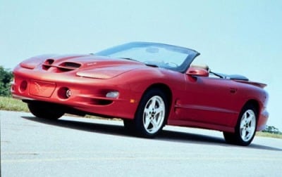 2001 Pontiac Firebird Convertible