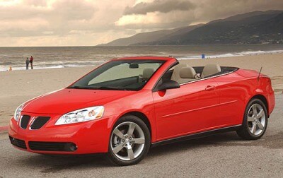 2006 Pontiac G6 Convertible Review Edmunds 2006 Pontiac G6 Convertible Review
