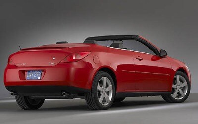 2006 Pontiac G6 Convertible Review Edmunds 2006 Pontiac G6 Gtp 2dr Convertible