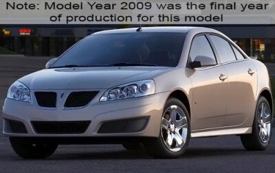 2009 Pontiac G6 Sedan