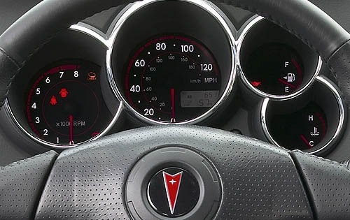 2008 Pontiac Vibe GT Instrument Cluster