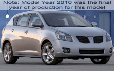 2010 Pontiac Vibe Hatchback