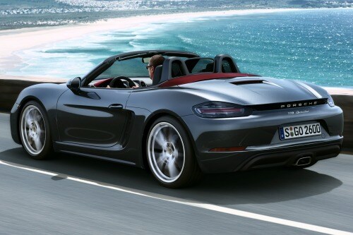 2017 Porsche 718 Boxster Base Convertible Exterior
