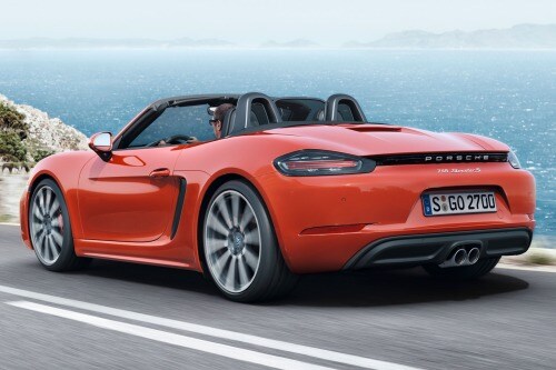 2017 Porsche 718 Boxster S Convertible Exterior