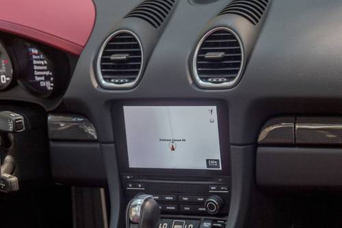 2020 Porsche 718 Boxster S Convertible Center Console