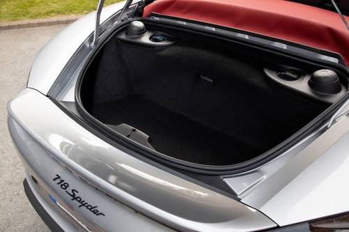 2020 Porsche 718 Boxster Spyder Convertible Cargo Area