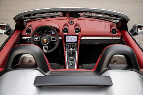 2020 Porsche 718 Boxster Spyder Convertible Dashboard