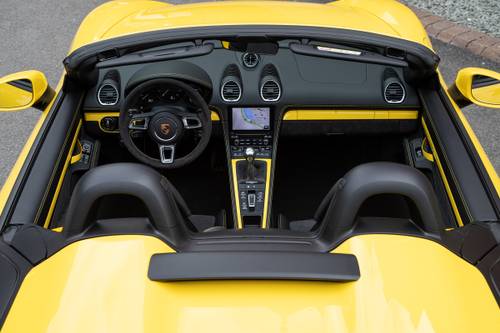 2020 Porsche 718 Boxster Spyder Convertible Dashboard