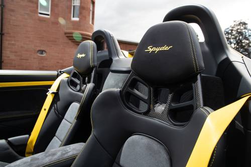 2020 Porsche 718 Boxster Spyder Convertible Interior Detail