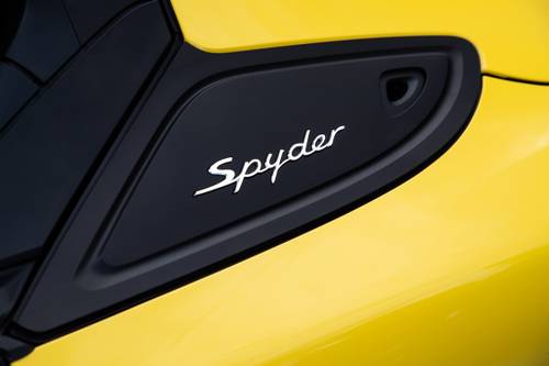 2020 Porsche 718 Boxster Spyder Convertible Interior Detail