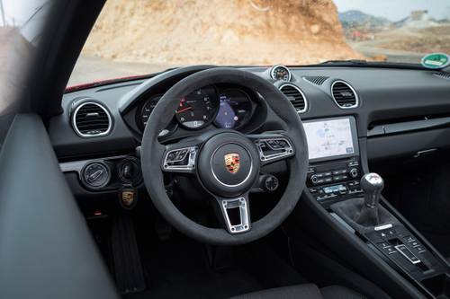 2020 Porsche 718 Boxster T Convertible Dashboard