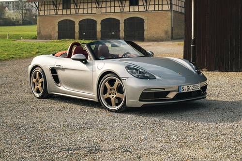 Porsche 718 Boxster 25 Years Convertible Exterior
