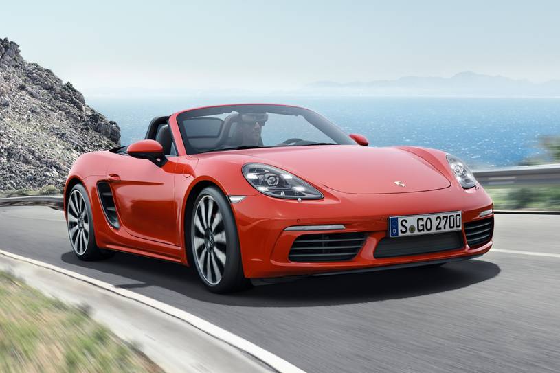 2021 Porsche 718 Boxster S Convertible Exterior 2021 Porsche 718 Boxster S Convertible Exterior