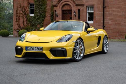 Porsche 718 Boxster Spyder Convertible Exterior