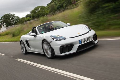Porsche 718 Boxster Spyder Convertible Exterior