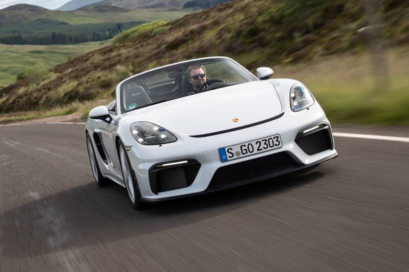 Porsche 718 Boxster Spyder Convertible Exterior