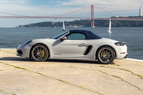 2025 Porsche 718 Boxster GTS 4.0 Convertible Profile