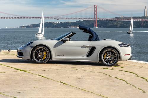2025 Porsche 718 Boxster GTS 4.0 Convertible Profile