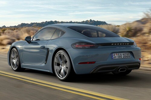2017 Porsche 718 Cayman Coupe Exterior