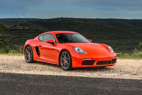 2017 Porsche 718 Cayman S Coupe Exterior