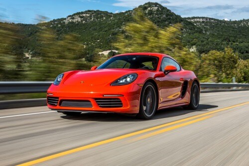 2017 Porsche 718 Cayman S Coupe Exterior