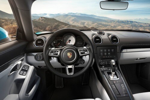 2017 Porsche 718 Cayman S Coupe Interior Shown
